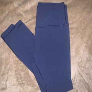 blue 28" align leggings